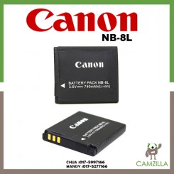 Canon NB-8L Rechargeable Lithium-Ion Battery Pack (3.6V, 740mAh) for Canon Powershot A3000 IS, A3100 IS